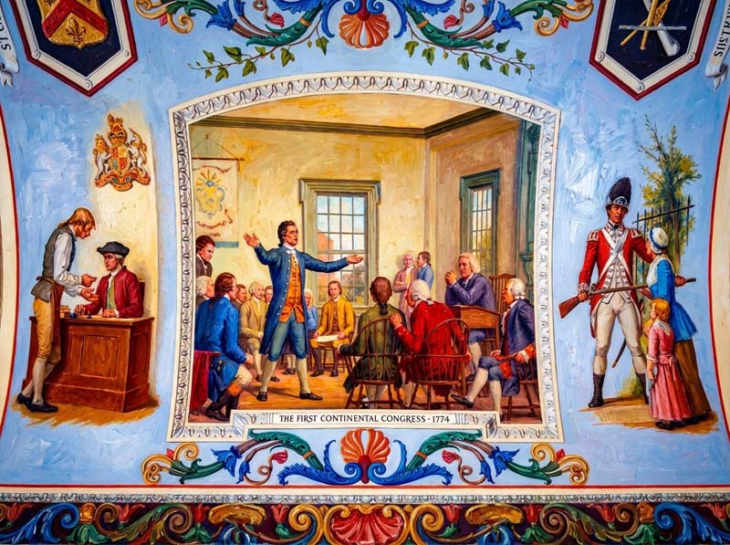 Continental Congress in session