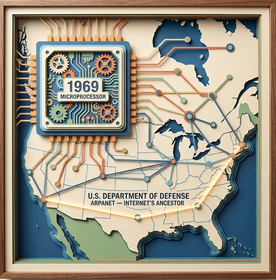ARPANET — the origin of the internet