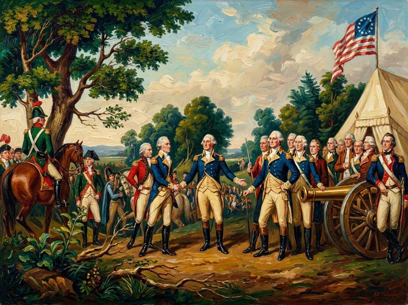 Surrender at Yorktown 1781